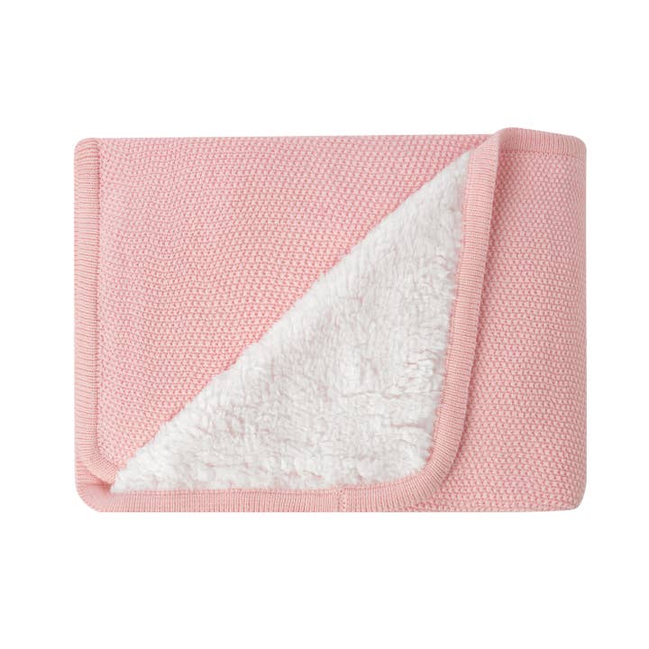 Kika Group Ltd. - Vente Couverture de lit – enfant et bébé - Couverture tricotée en coton Sherpa « Dream Big »7