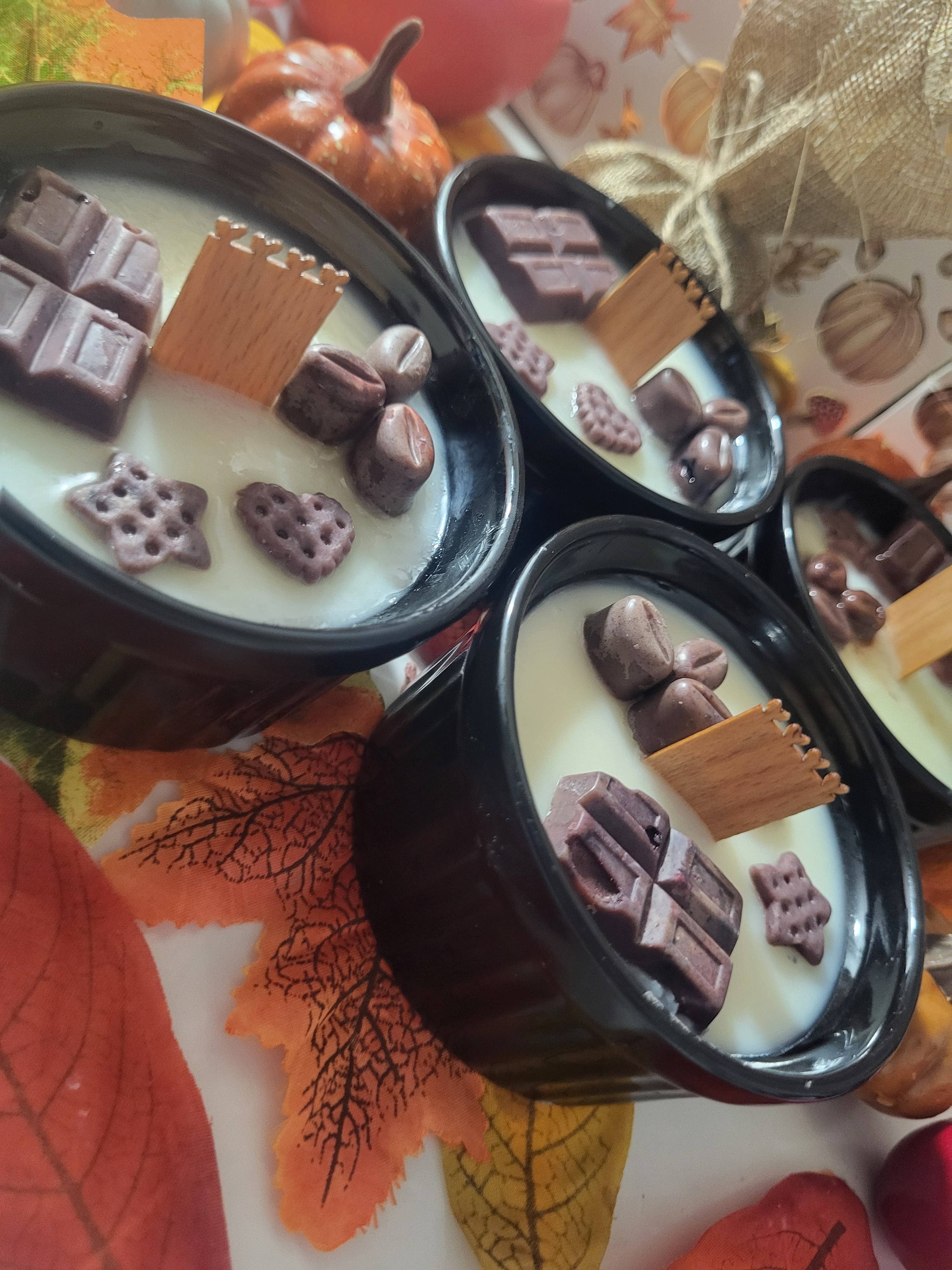 Llum del Sol - Wholesale Jar/Filled Candle - Vanilla Coffee & Dulce de Leche Soy Candle Hand-poured7