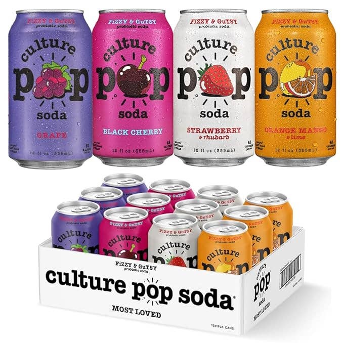 MOST LOVED 12pk Variety for wholesale by Culture Pop Soda