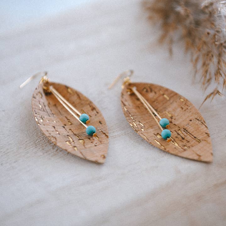 Orecchini a goccia con perline Boho Luxe per la vendita all'ingrosso da parte di Cecelia Designs Jewelry