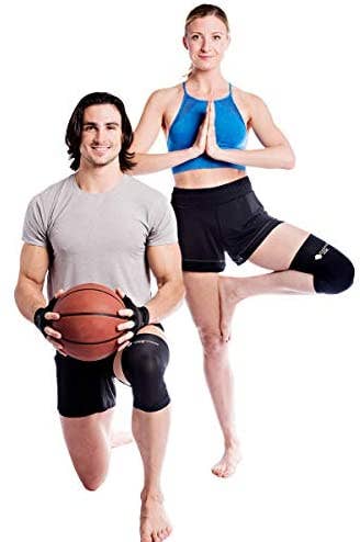 Copper Joe - Vendita all'ingrosso Busto/tutore ortopedico - Copper Joe Ultimate ginocchiera a compressione, ginocchiera avvolgente per alleviare il dolore al ginocchio, ginocchiere per sollevamento pesi, corsa, lacerazione del menisco, ACL, artrite, palestra, artrite e ACL per uomini e donne1