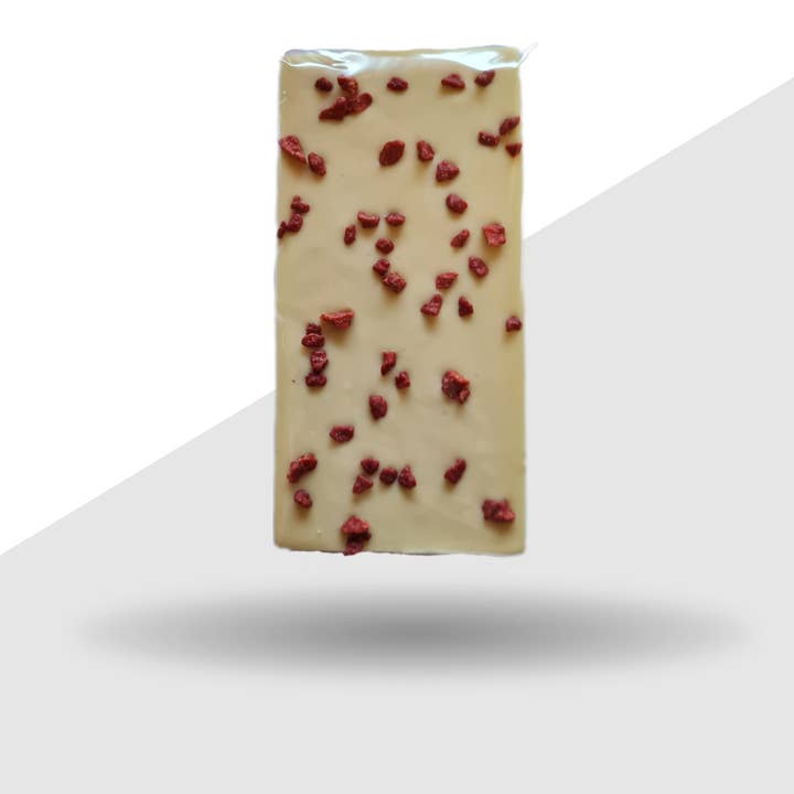 Schoko-Schuster - Wholesale Chocolate Bar - Lemon-Strawberry Crispy - tablet1