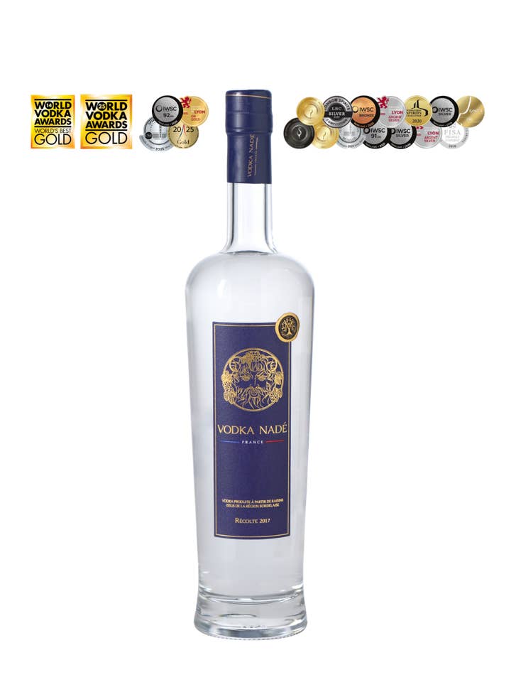 Vodka Nadé Harvest 2017 for wholesale by Maison Mounicq