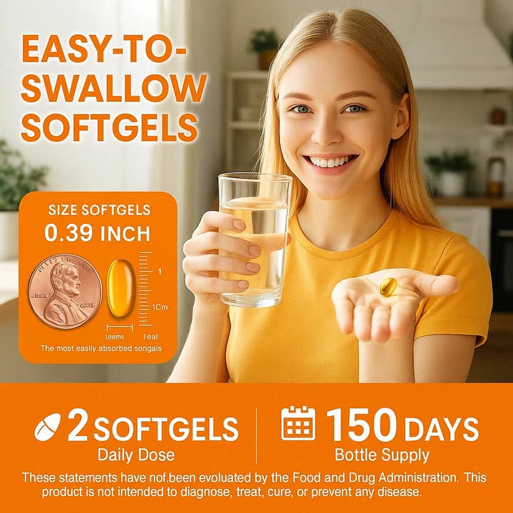 COZY HOMES COLLECTION - Wholesale Oral Supplement/Vitamin - Vitamin D3 & Vitamin K2 (MK-7) Softgels 120 High Strength