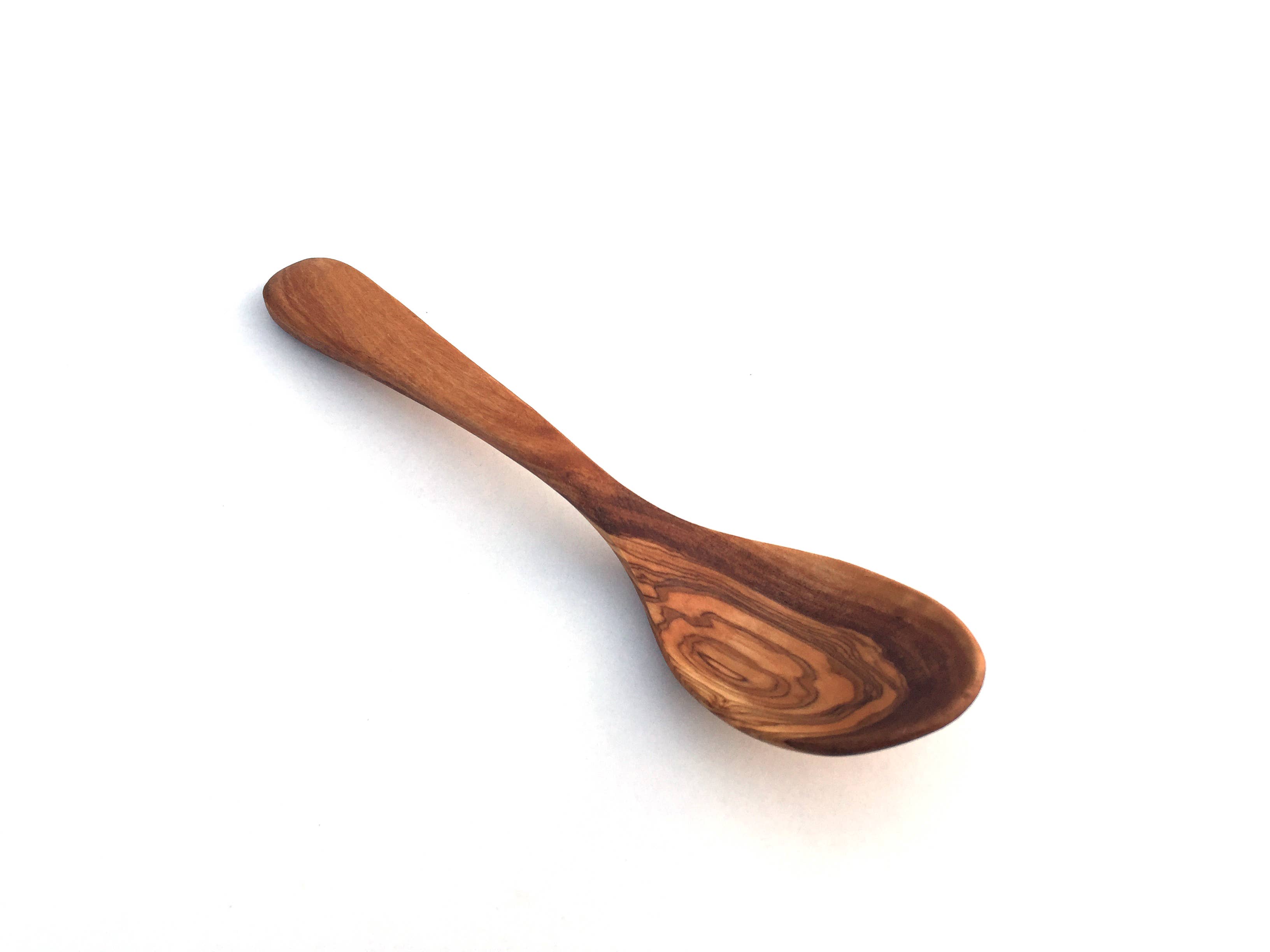 medina mood - Vente Cuillère de cuisine - cuillère à soupe Cuillère en bois d'olivier de 20 cm1