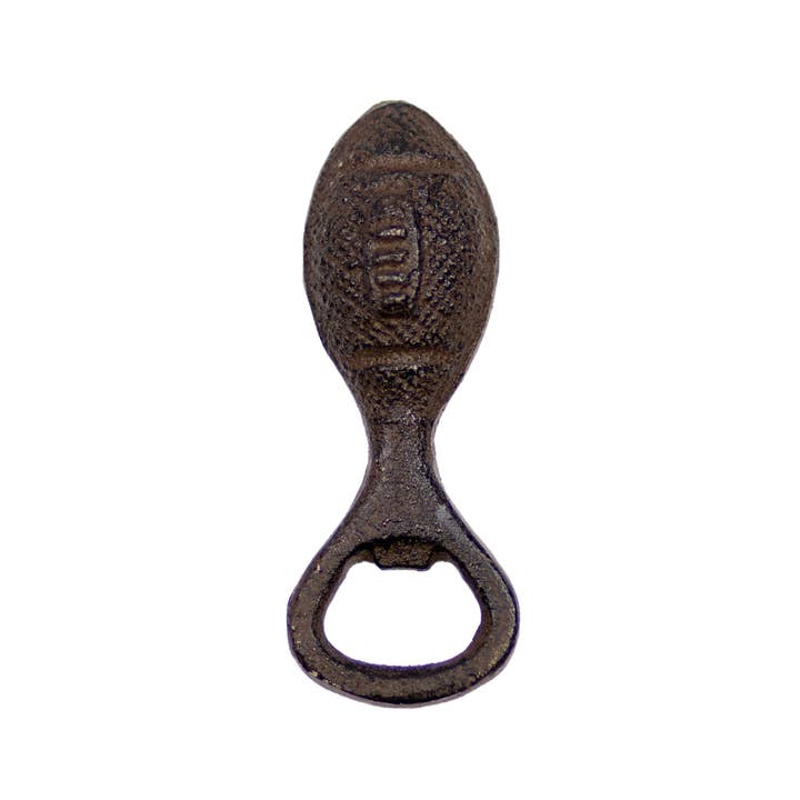 The Royal Standard - Wholesale Bottle/Wine Opener - Football Bottle Opener Antique Brown 1.5x4