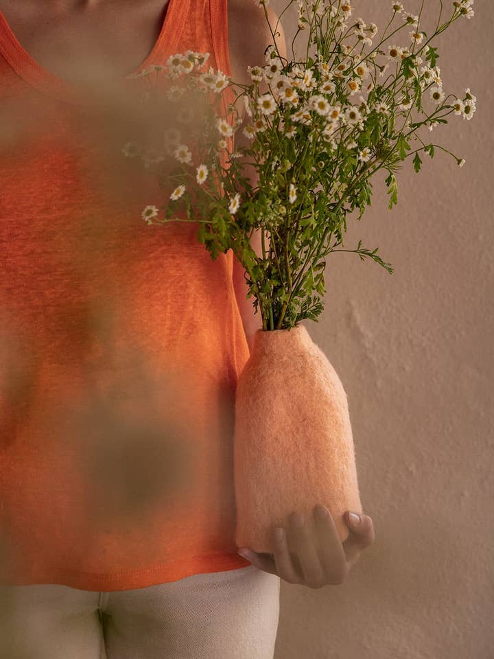 Vaso de Cache Cloche em Feltro por atacado de MUSKHANE