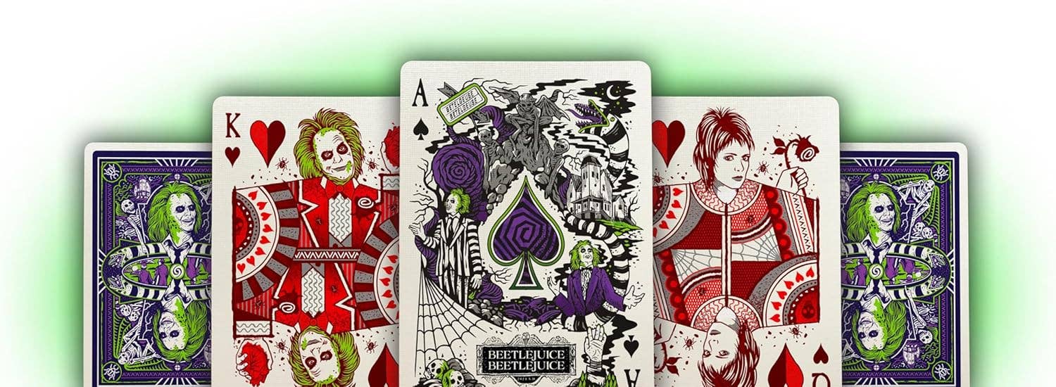 Cardshouse – wholesale Playing cards – Beetlejuice Playing Cards Theory 115