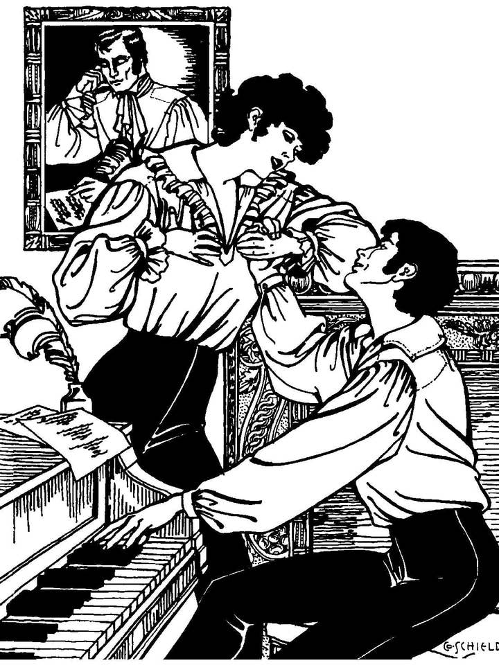 Folkwear - Wholesale Blouse - Women's - 217 Poet's Shirt - Sewing Pattern1