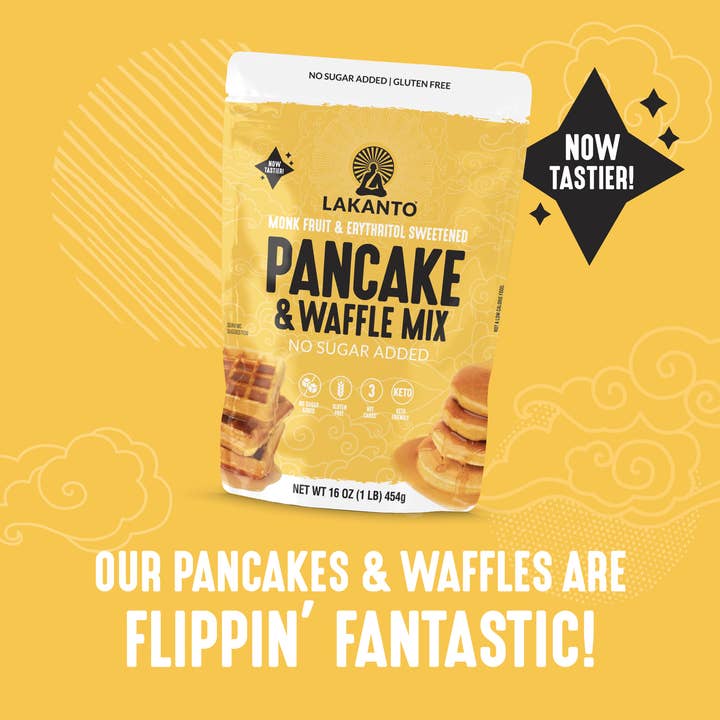 Lakanto - Wholesale Pancake Mix - Lakanto Pancake and Waffle Mix2