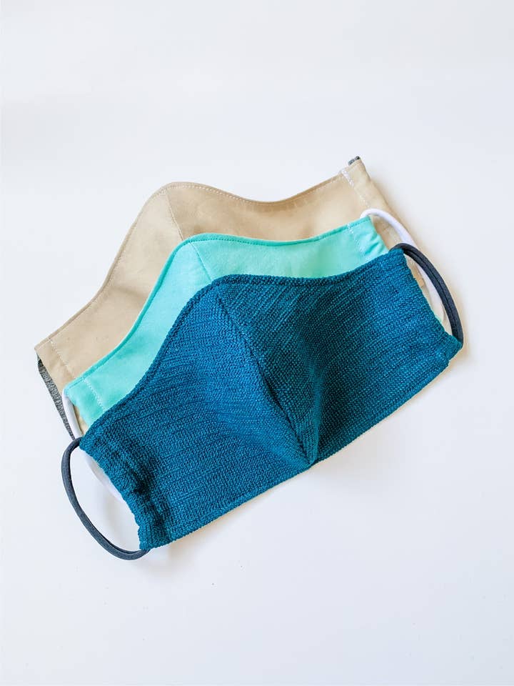 Fabric Mask with Elastics for wholesale by Mani Mina