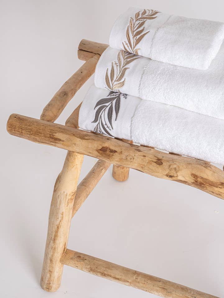 Integridade com Bordado de Folhas por atacado de Adaste Home