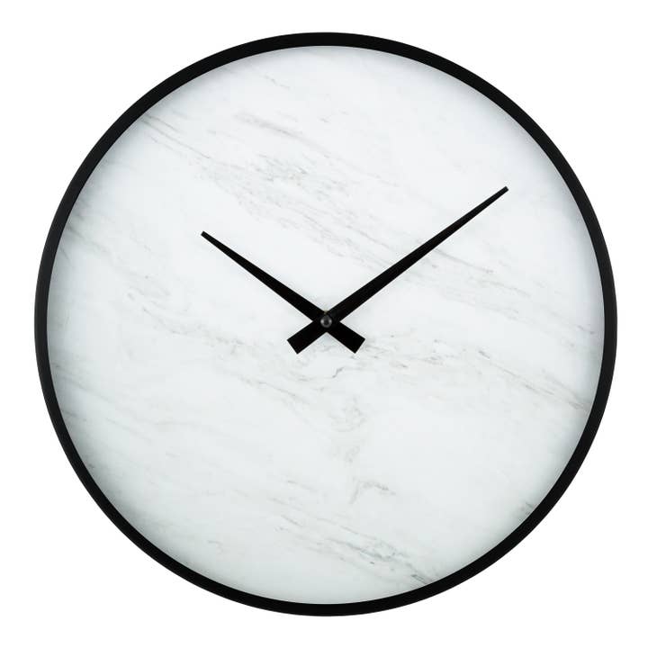 14" Marble & Metal Frame Clock for wholesale by La Crosse Technology, Ltd.