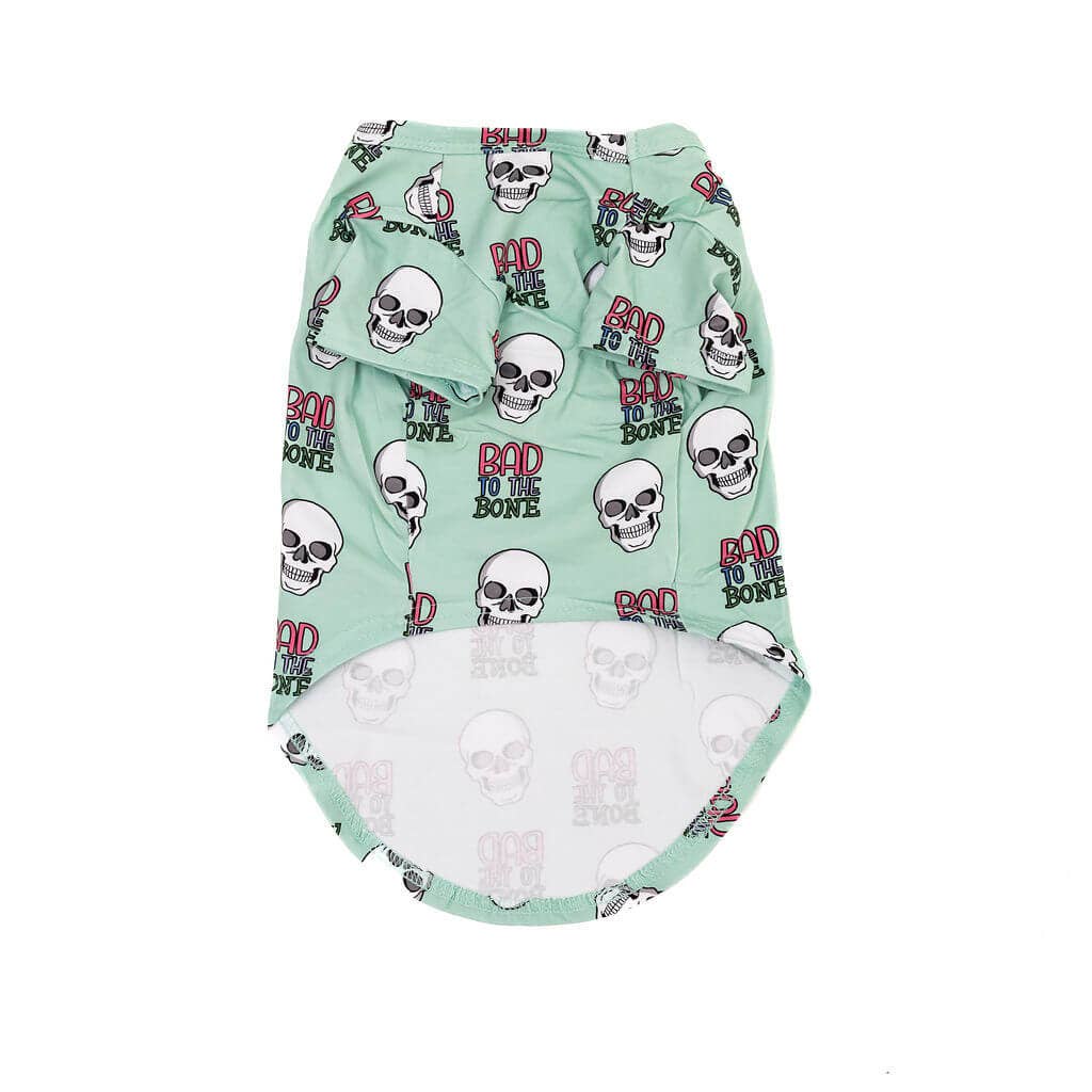 Vibrant Hound - Vente Chemise – chien - Chemise de chien Bad to the Bone2