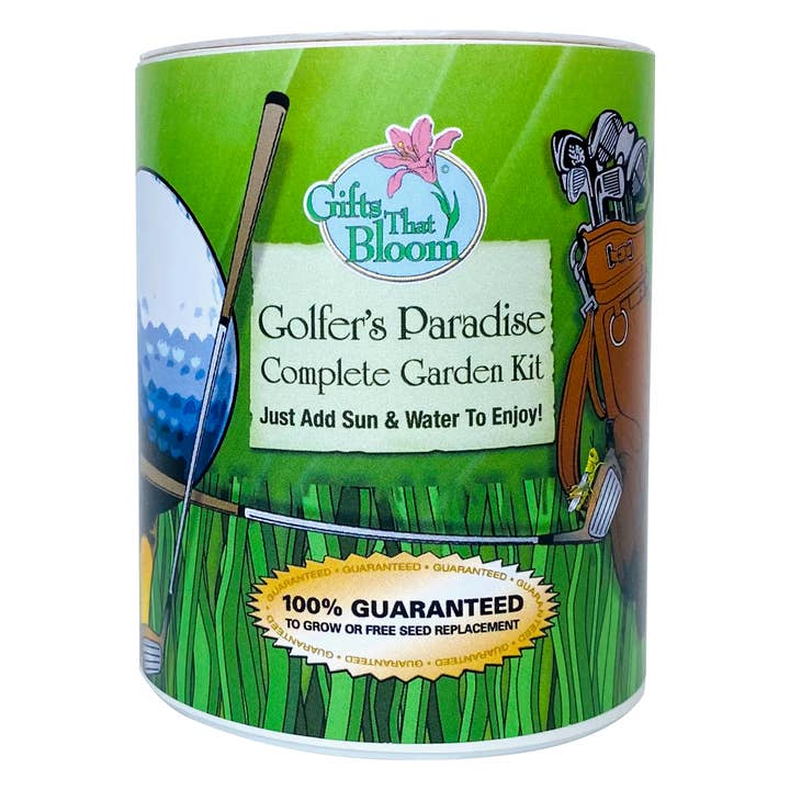 Golfer's Paradise Garden Grocan Seed Kit for wholesale by Gifts That Bloom