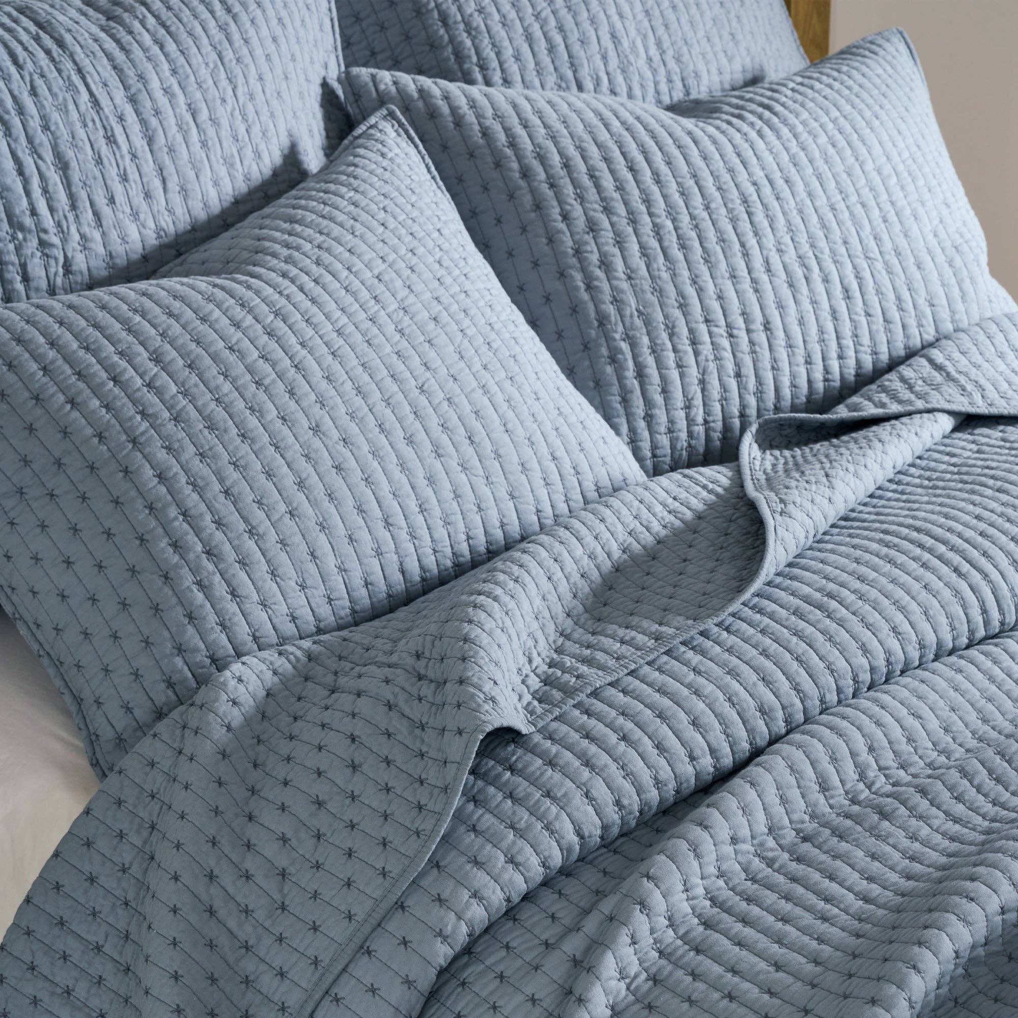 Levtex Home - Vente Parure de lit - Ensemble de couette en point de croix125