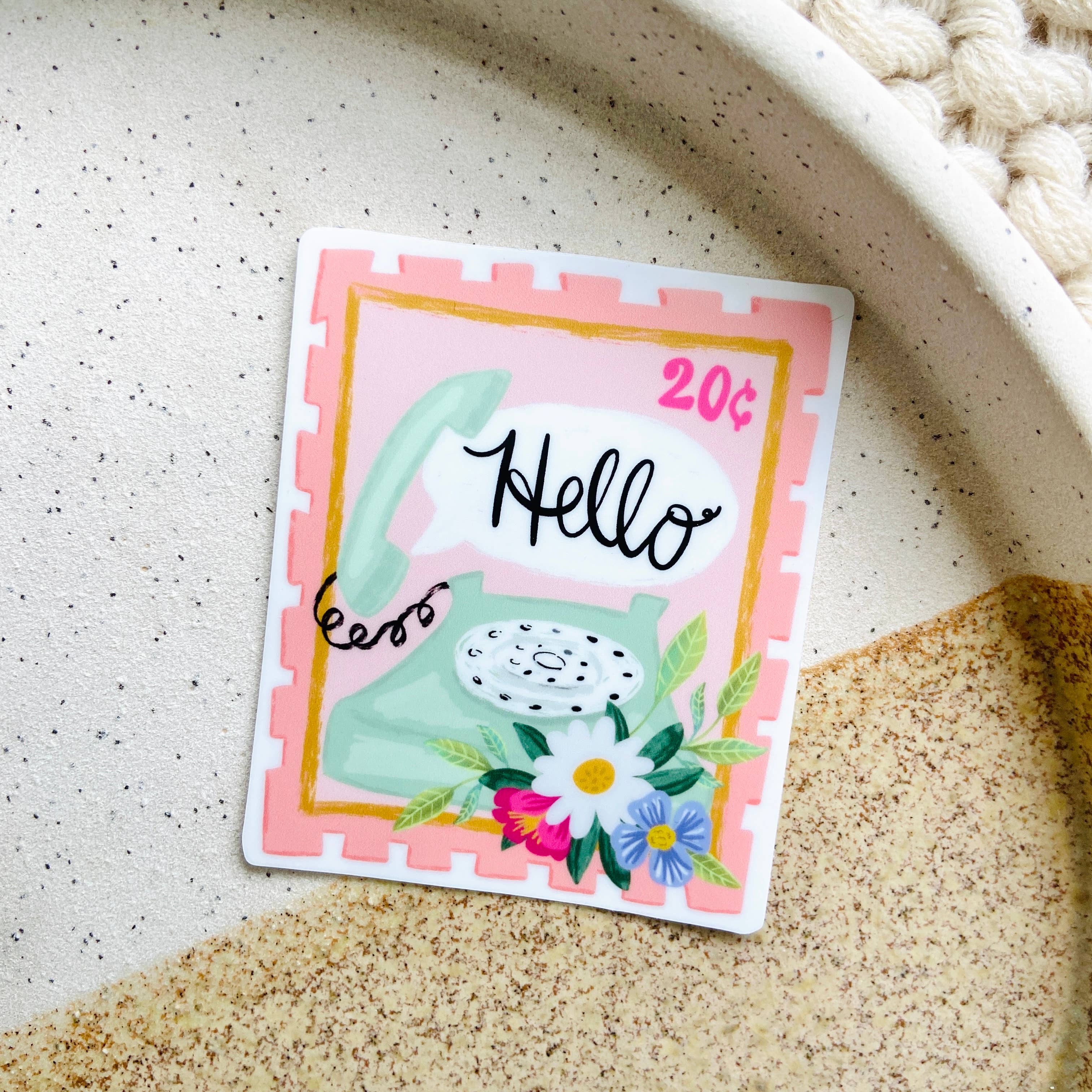 Makerie Day - Wholesale Sticker - Vintage Telephone Sticker1