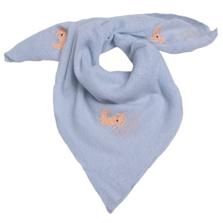 Bandana in cashmere Scampi-cs in Frosty per la vendita all'ingrosso da parte di cute stuff GmbH