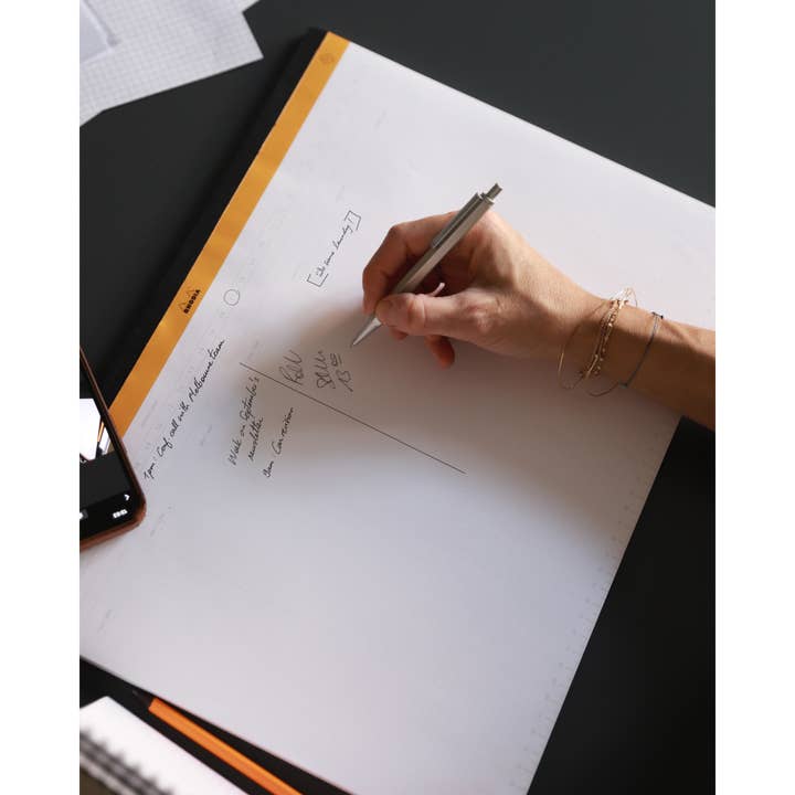 Exaclair - Wholesale Desk Pad - Rhodia Undated Weekly Desk Pad - Two Sizes