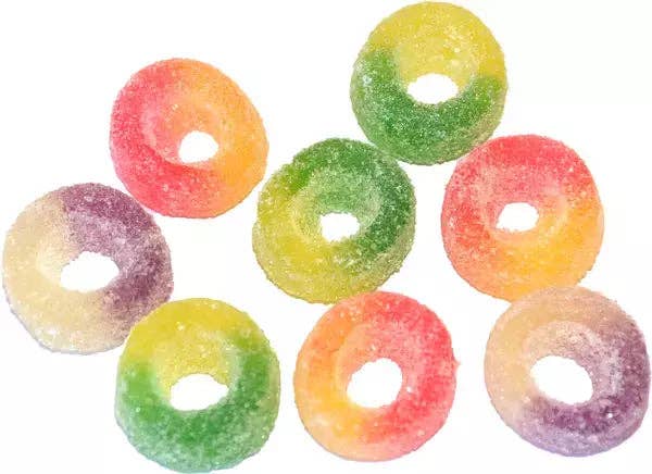 Swedishcandywholesale.com - Wholesale Gummy - Fizzy Rings Jelly