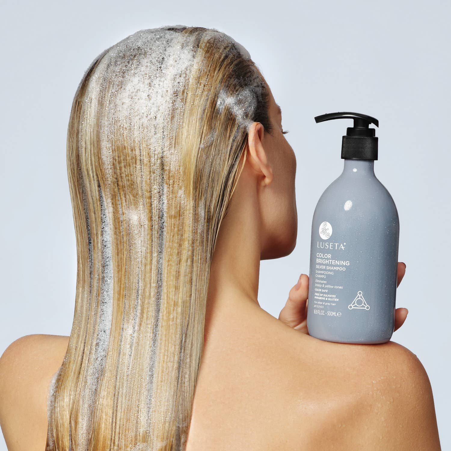 Wholesale Color Brightening Silver Shampoo - 16.9oz for your