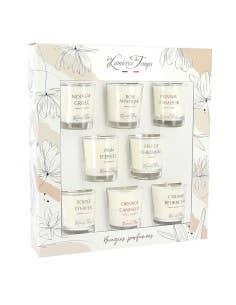 Les Lumières du Temps - Wholesale Jar/Filled Candle - "Discovery" Box 8x35g 2