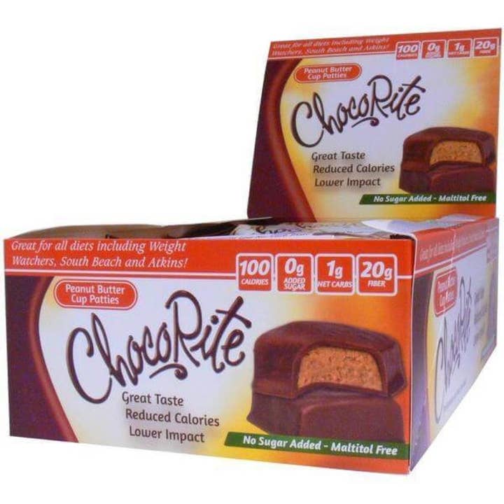 ChocoRite Peanut Butter Cup Patties | High-Fiber Delicious Snack for wholesale by BestMed