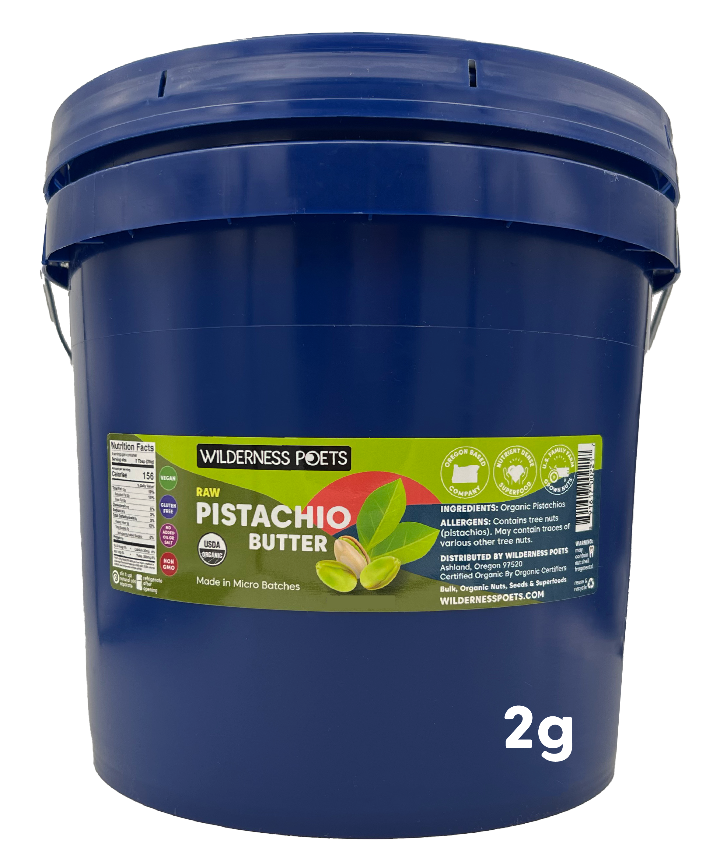 Wilderness Poets - Wholesale Nut Butter - Organic Pistachio Butter11