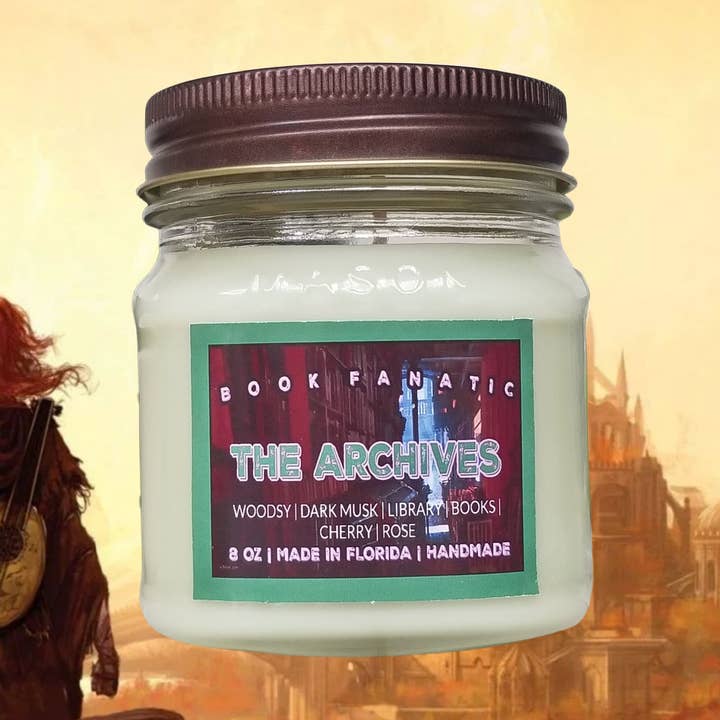 Il nome del vento si ispira al libro Fandom | Soy per la vendita all'ingrosso da parte di Slaps Candles