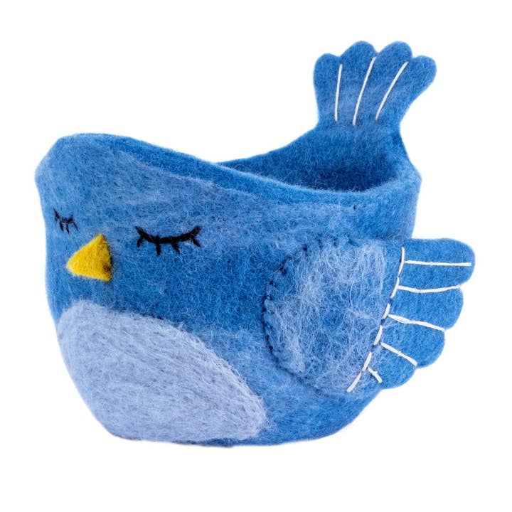 dZi Handmade – wholesale Kruka – Bluebird filtkruka