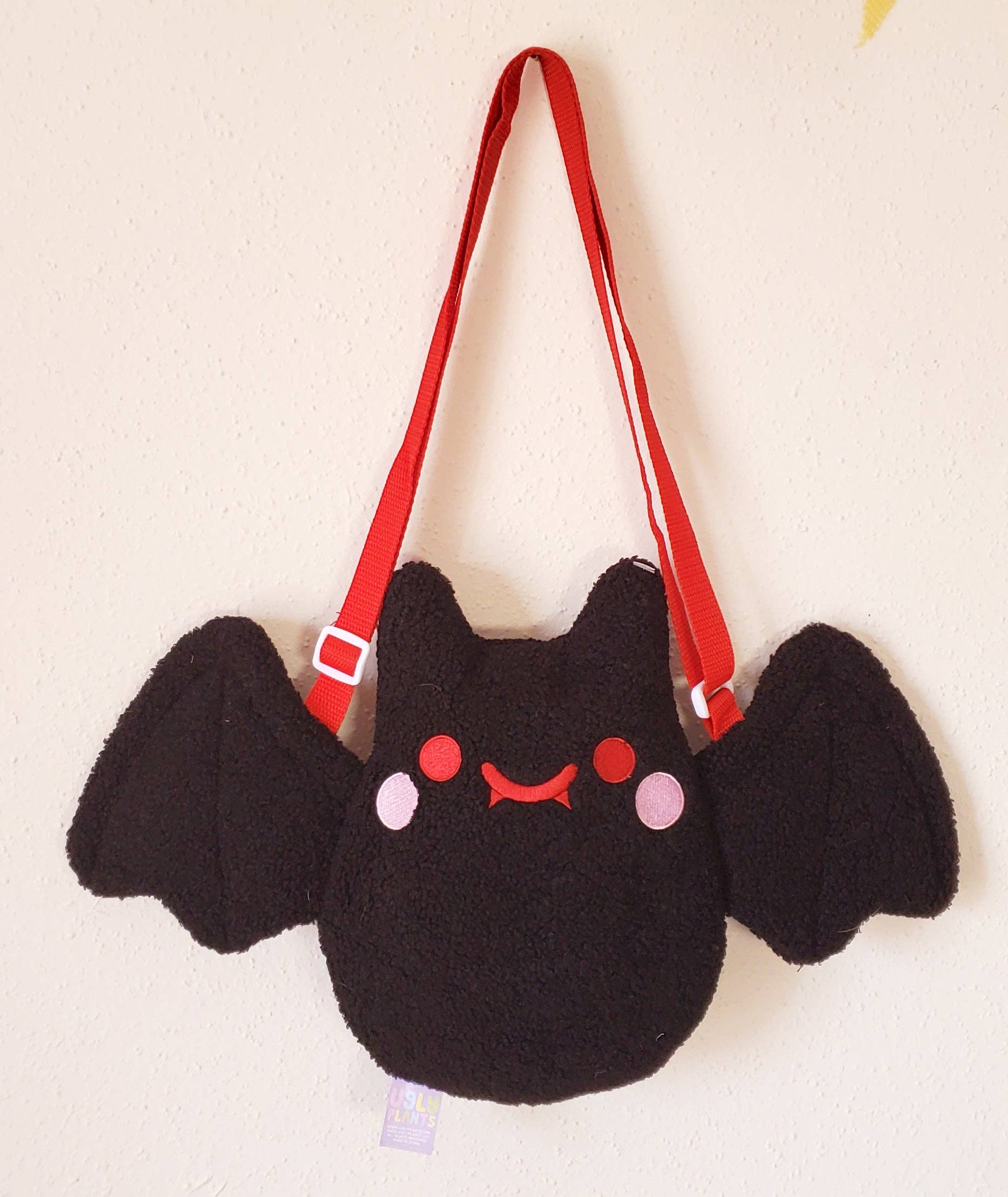 Ugly Plants - Wholesale Crossbody Bag - Women's - Bat Plush Purse6