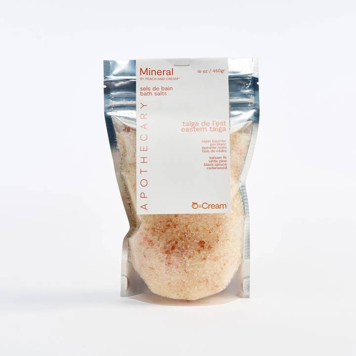 bath salts : mineral for wholesale by Peach and Cream ®