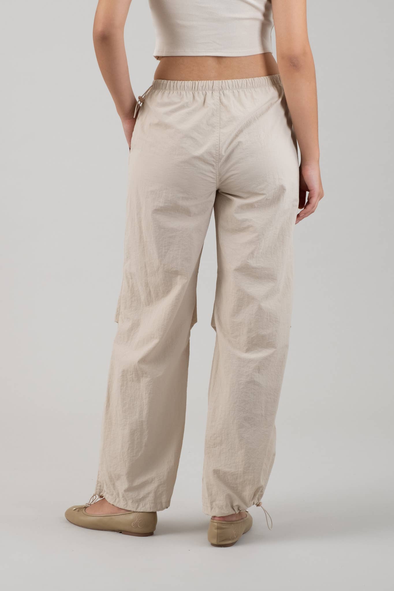 The Workshop Studio - Wholesale Pants - Women's - DRAWSTRING PARACHUTE PANTS8