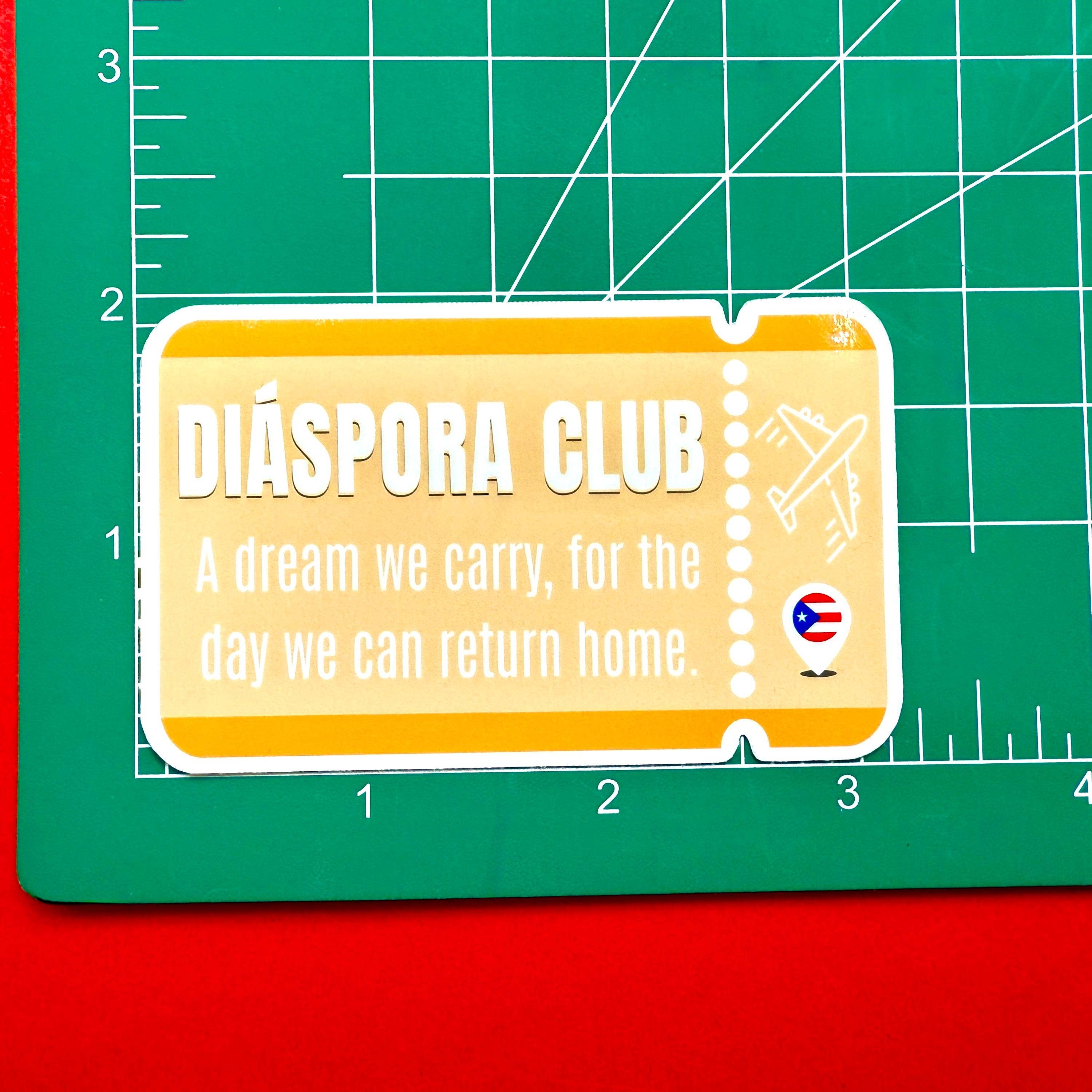 Dash Of Lemonade - Wholesale Sticker - Diaspora Pass Vinyl Sticker Puerto Rico2