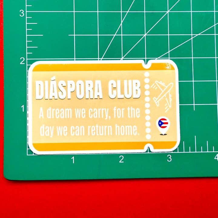 Dash Of Lemonade - Wholesale Sticker - Diaspora Pass Vinyl Sticker Puerto Rico2