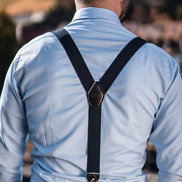 Massi Morino - Wholesale Suspenders - Men's - Braces with bow tie | Set for men3