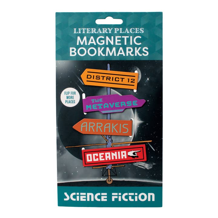 Juego de marcapáginas magnéticos de ciencia ficción para venta al por mayor de Unemployed Philosophers Guild