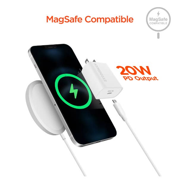 JupiterGear Home - Vente Chargeurs portables - Chargeur secteur HyperGear USB-C DP 20 W4