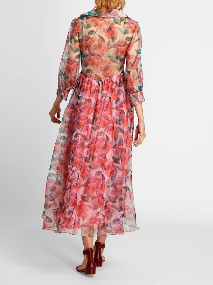 The Grace Dress | Garden Party Print for wholesale by Black Iris