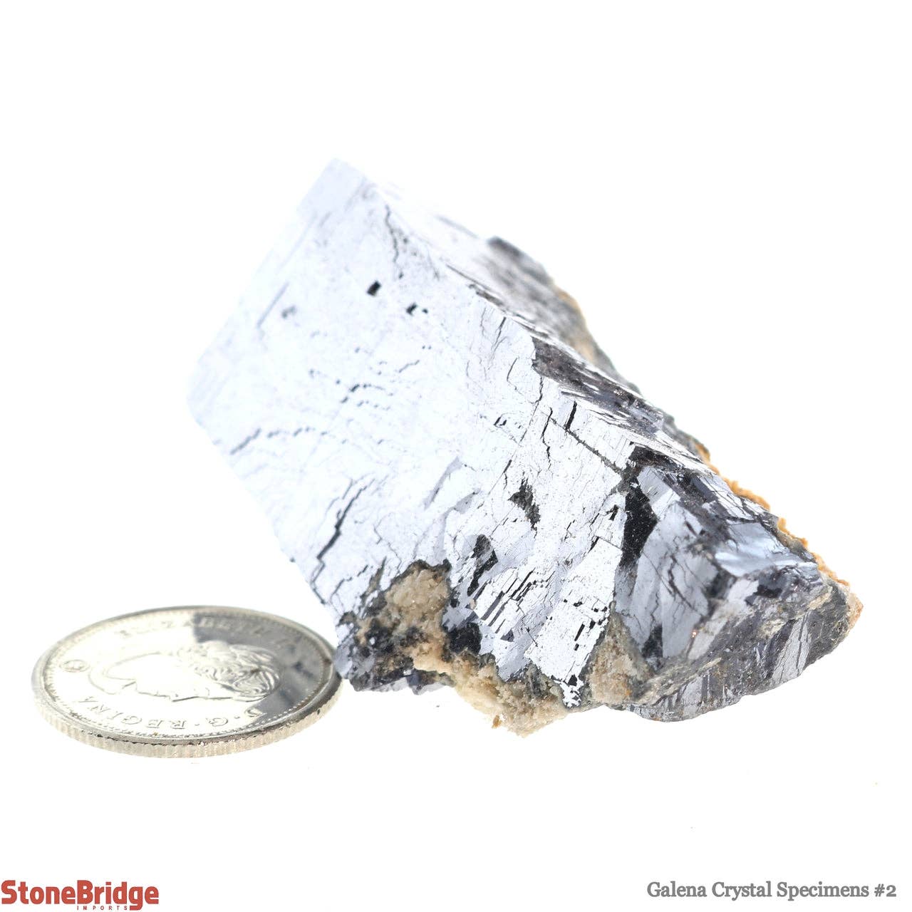 Stonebridge Imports – Pedra/cristal espiritual por atacado – Galena Crystal Specimens #23
