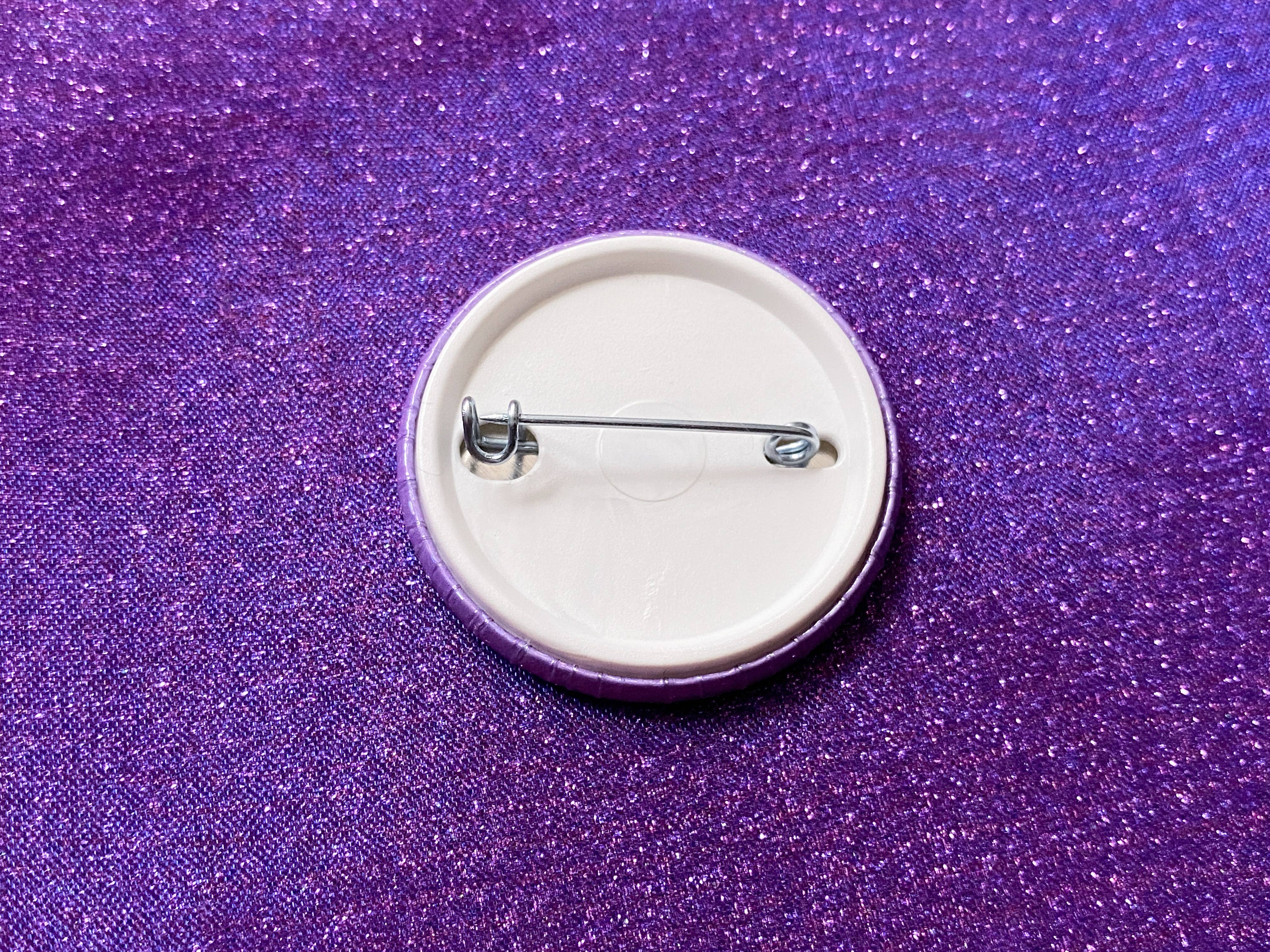 Magical Meow – wholesale Lapel pin/button – She/Her Pronoun Holographic Pin Badge3