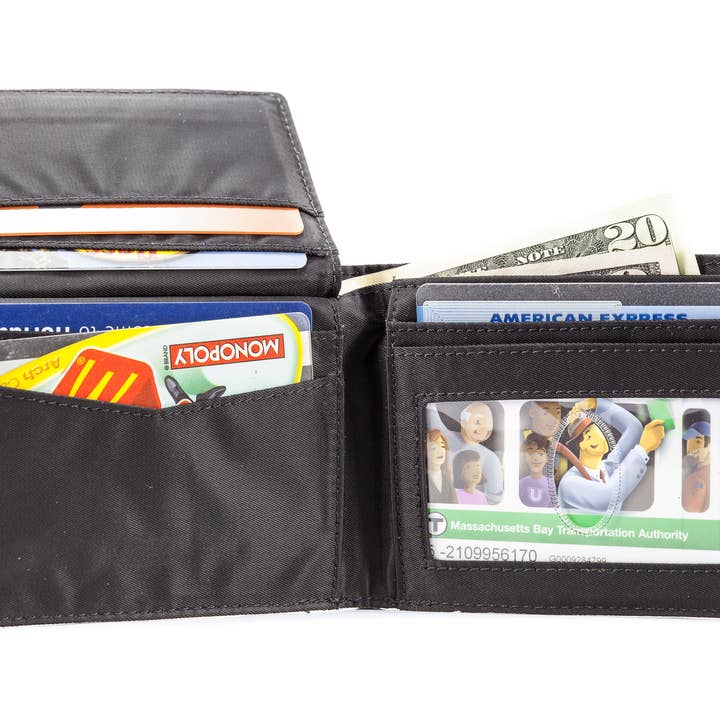 Big Skinny Wallets - Wholesale Wallet - Men's - L-Fold Trifold Wallet - Black8