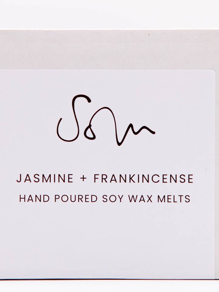 Jasmine + Frankincense Wax Melt for wholesale by Solu Candles