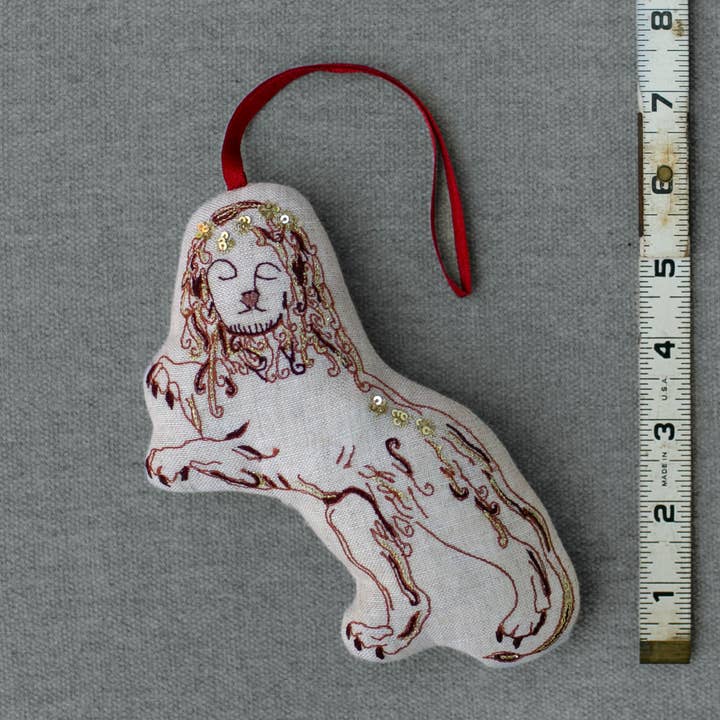 León Valiente, Adorno de Algodón de Oz, Adornado para venta al por mayor de Skippy Cotton