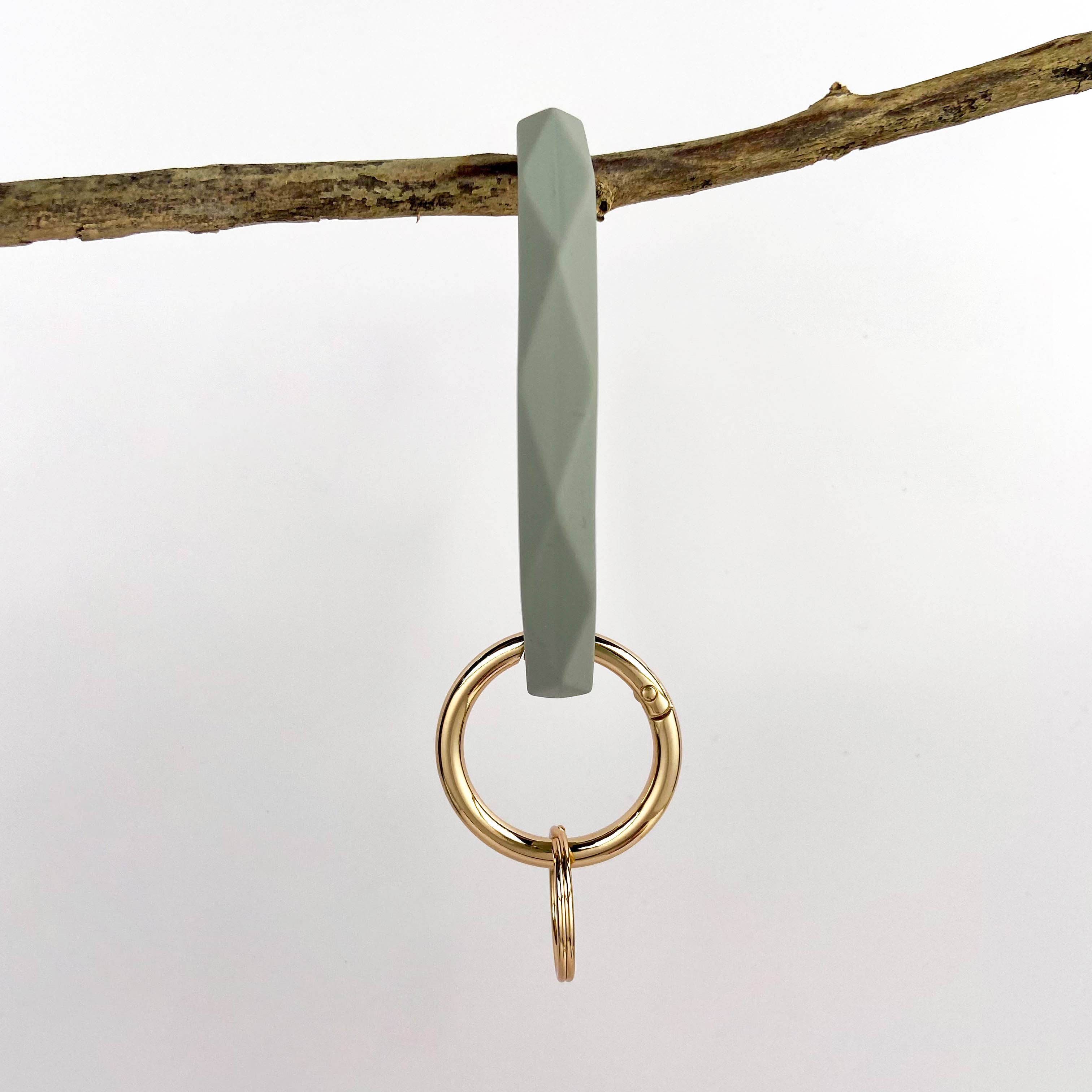 SoapElenGlen - Vente Bracelets porte-clés - Porte-clés en forme de diamant en silicone3