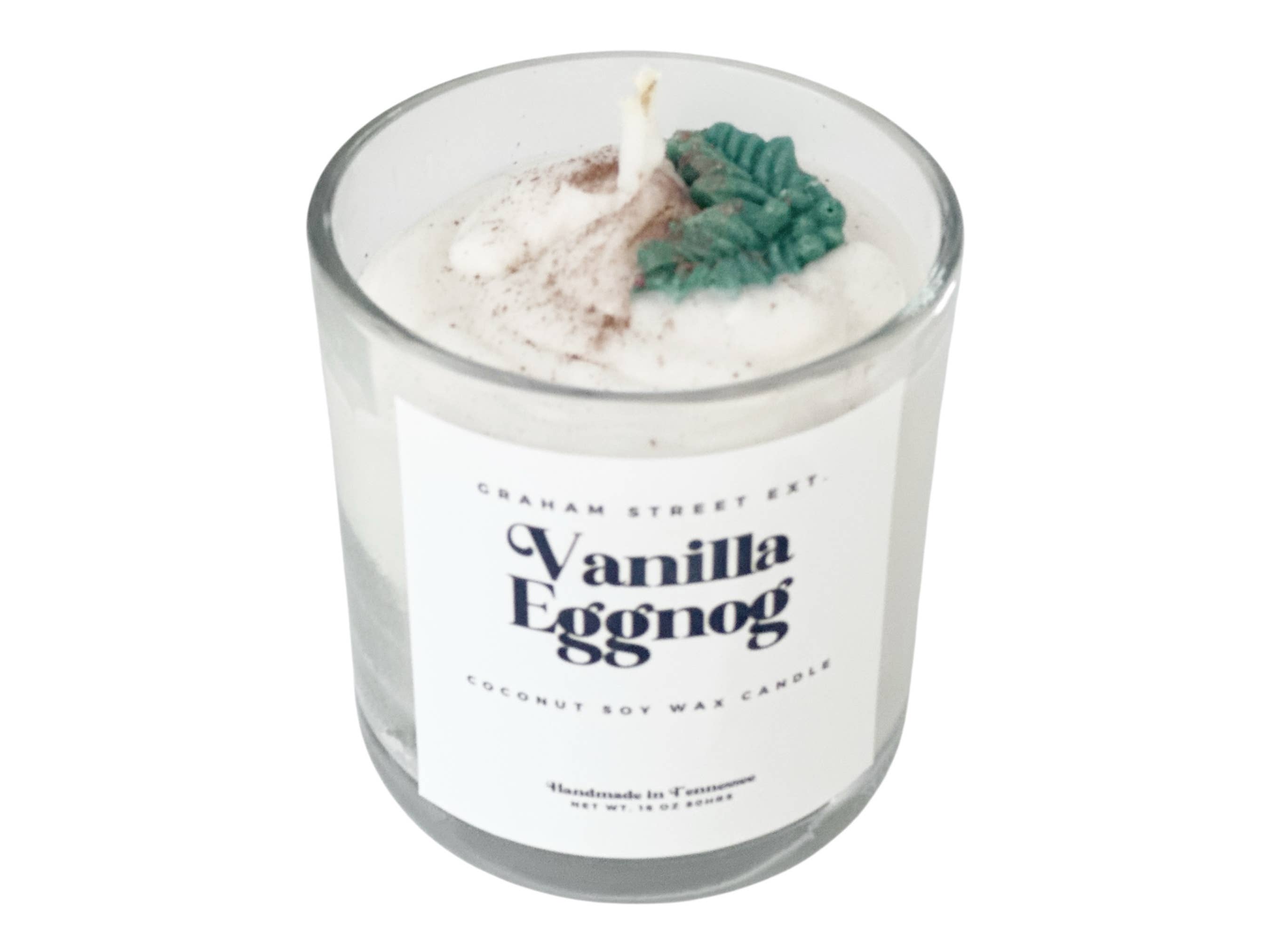 Graham Street Ext. – Großhandel Kerze im Glas / gefüllte Kerze – Vanille-Eierlikör-Dessertkerze1