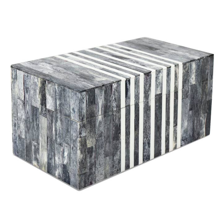 Handicrafts Home - Wholesale Decorative Box - Patisserie Cafe Bone & Resin Inlay Decorative Storage Box