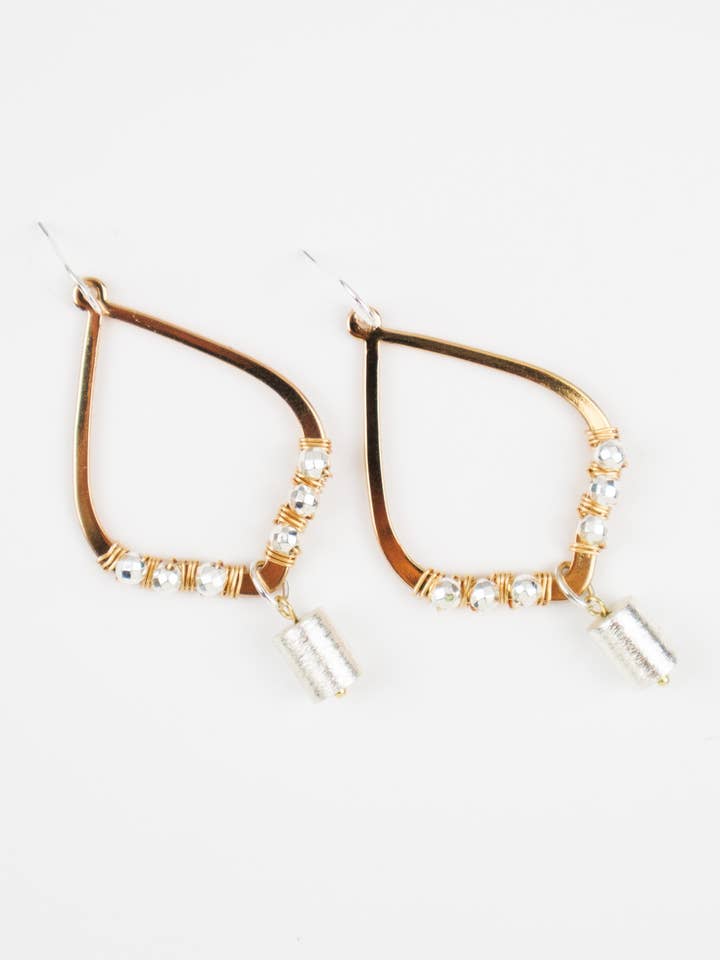 Curve A La Hadid Earrings for wholesale by Monsieur Pamplemousse