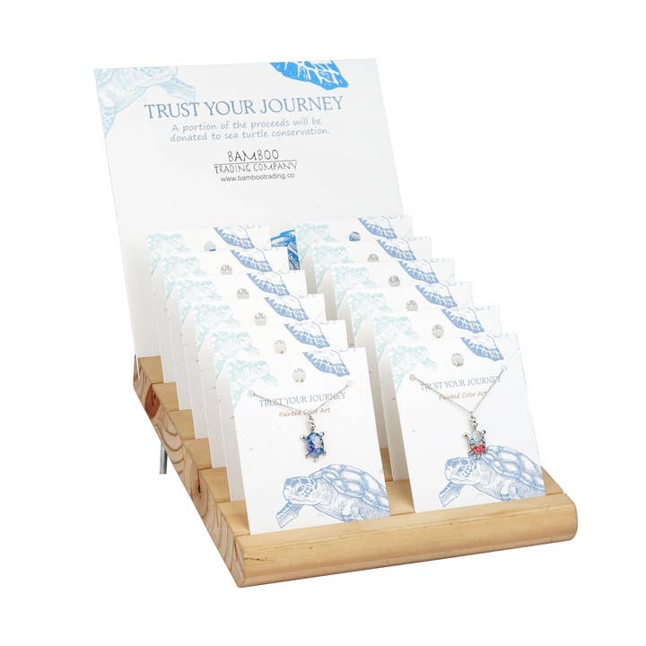 Trust Your Journey Necklace Assortment for wholesale by Bamboo Trading Company