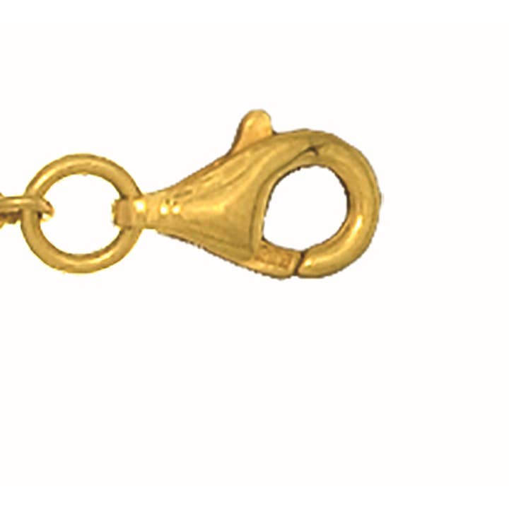 14kt Gold Yellow Finish 7mm Polished Pear Shaped Clasp Finding for wholesale by The Diamond Deal